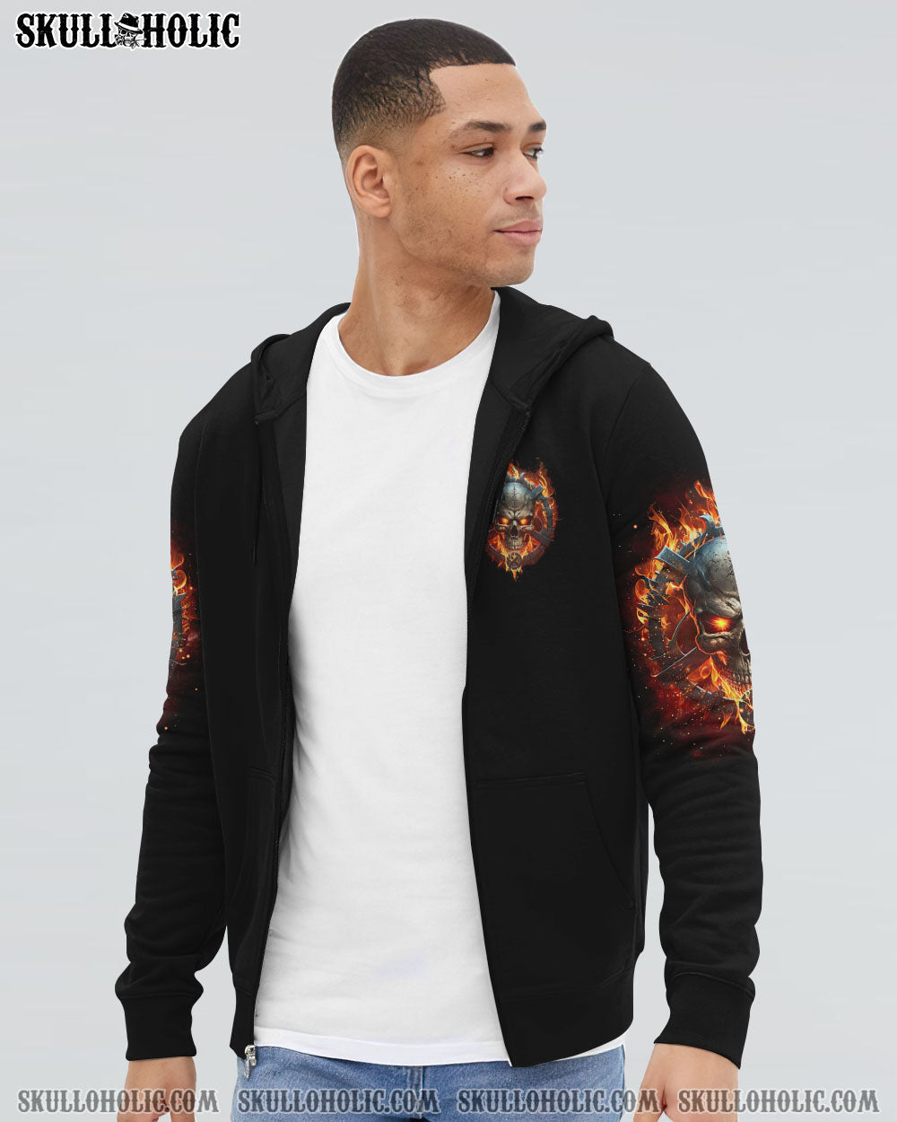 I AM WHO I AM FIRE SKULL CHAIN ALL OVER PRINT – TLTR1002234