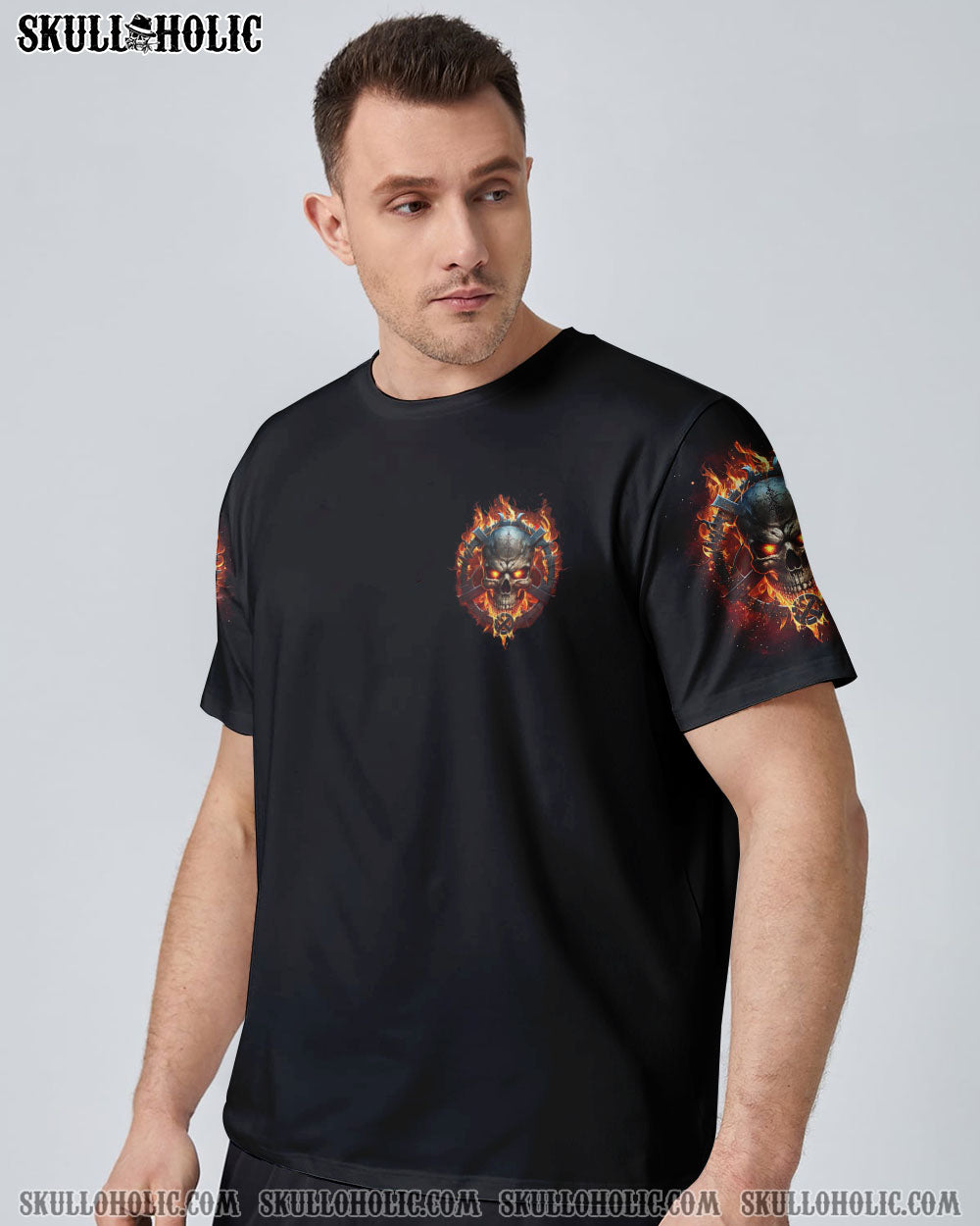 I AM WHO I AM FIRE SKULL CHAIN ALL OVER PRINT – TLTR1002234