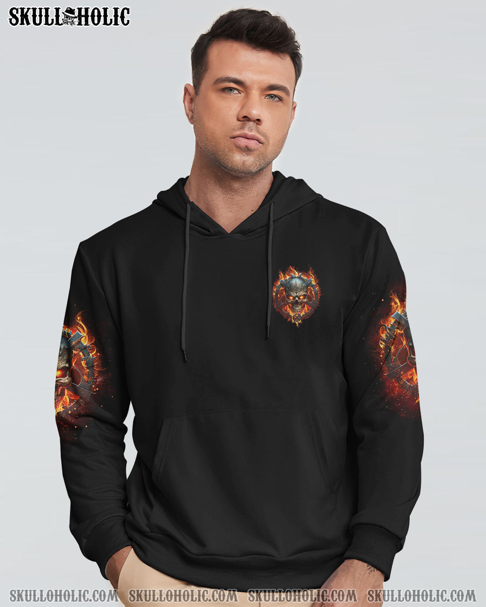 I AM WHO I AM FIRE SKULL CHAIN ALL OVER PRINT – TLTR1002234