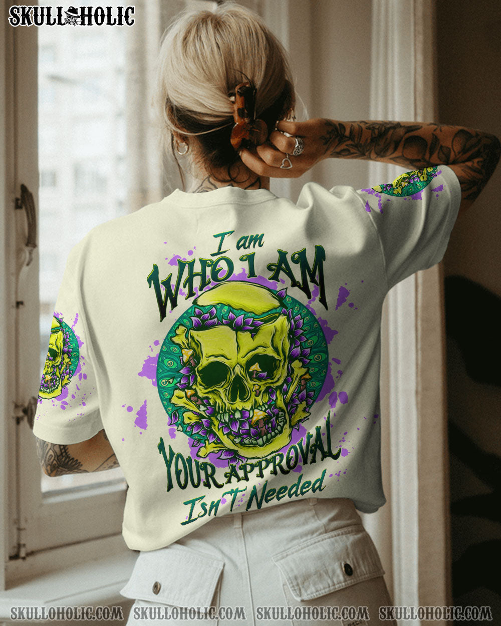 I AM WHO I AM SKULL ALL OVER PRINT – TLTW2707232