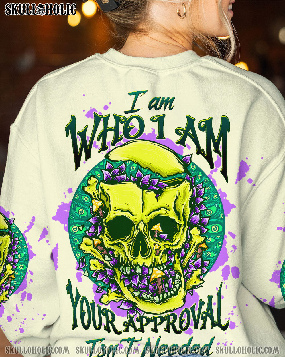 I AM WHO I AM SKULL ALL OVER PRINT – TLTW2707232