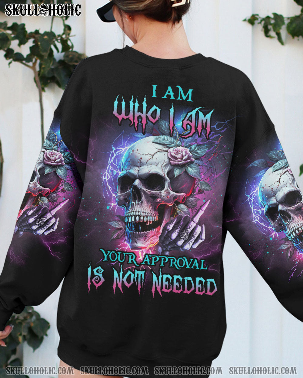 I AM WHO I AM SKULL ALL OVER PRINT – YHDU2303234