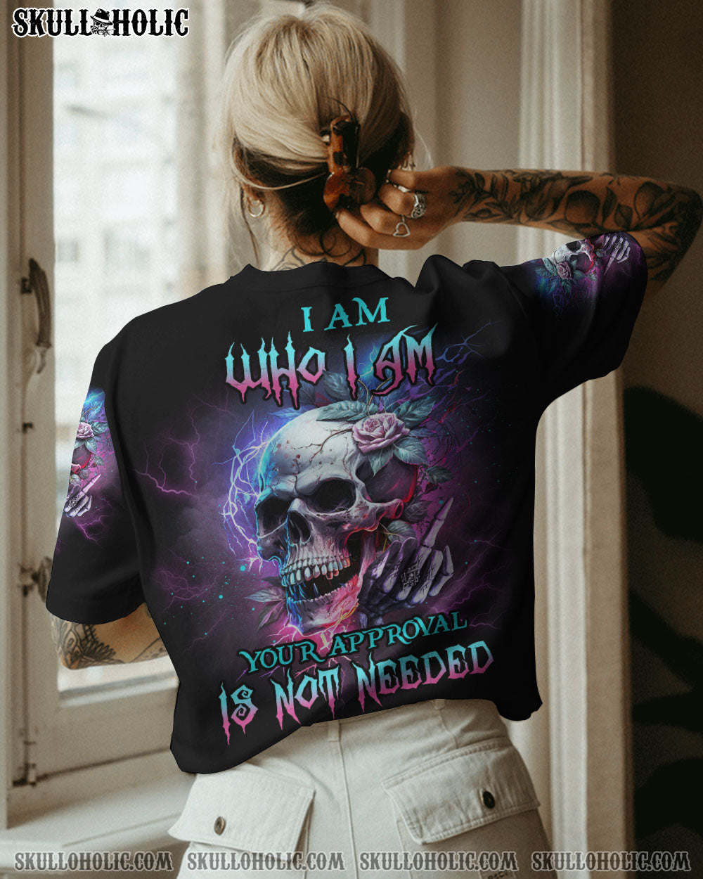 I AM WHO I AM SKULL ALL OVER PRINT – YHDU2303234