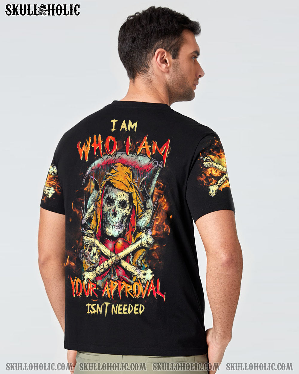 I AM WHO I AM SKULL ALL OVER PRINT – YHHN1603231