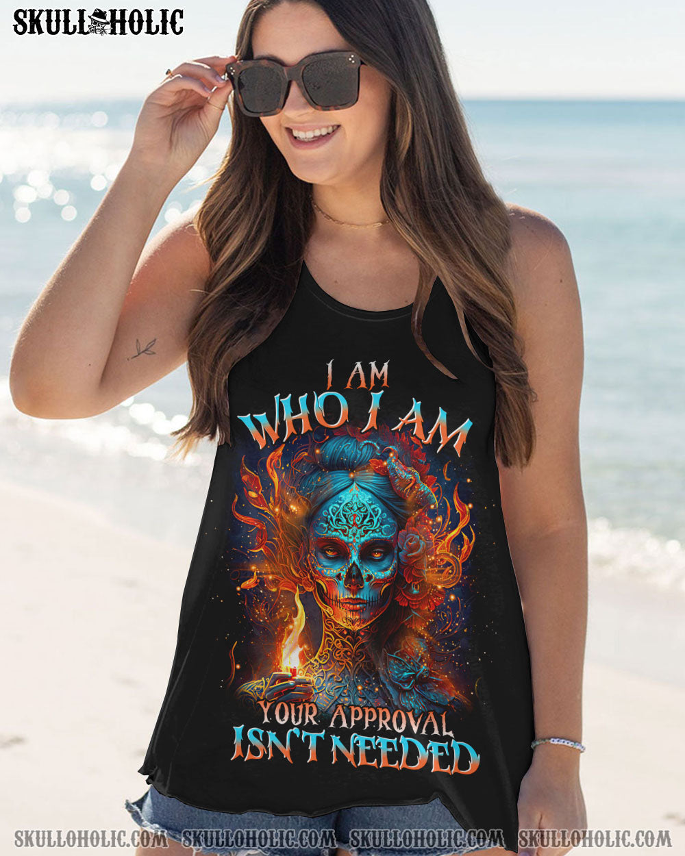 I AM WHO I AM SUGAR SKULL ALL OVER PRINT – TLTR0404234