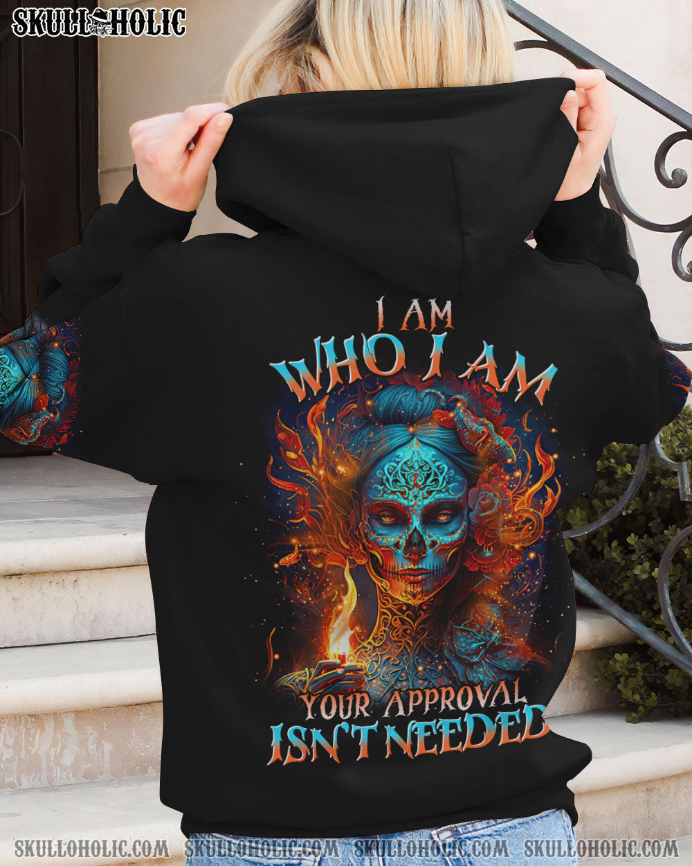 I AM WHO I AM SUGAR SKULL ALL OVER PRINT – TLTR0404234