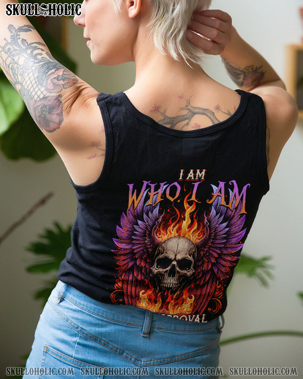 I AM WHO I AM WINGS SKULL ALL OVER PRINT – TLTM1002231