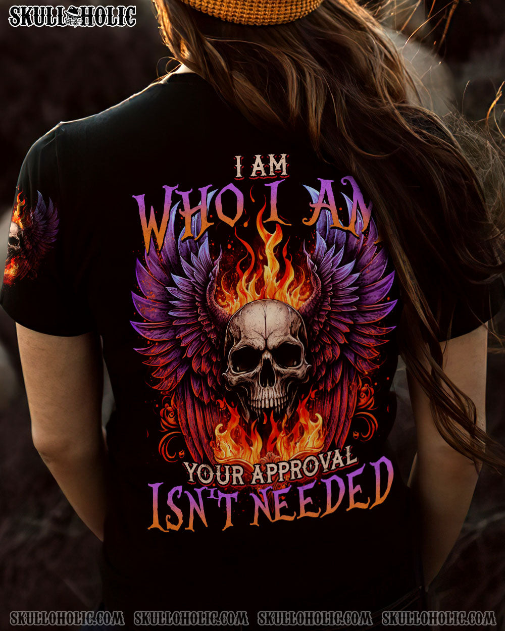 I AM WHO I AM WINGS SKULL ALL OVER PRINT – TLTM1002231