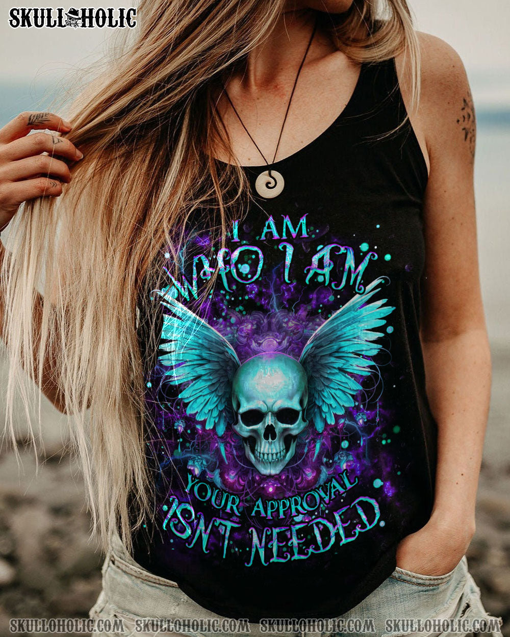 I AM WHO I AM YOUR APPROVAL ISN’T NEEDED ALL OVER PRINT – YHDU111231