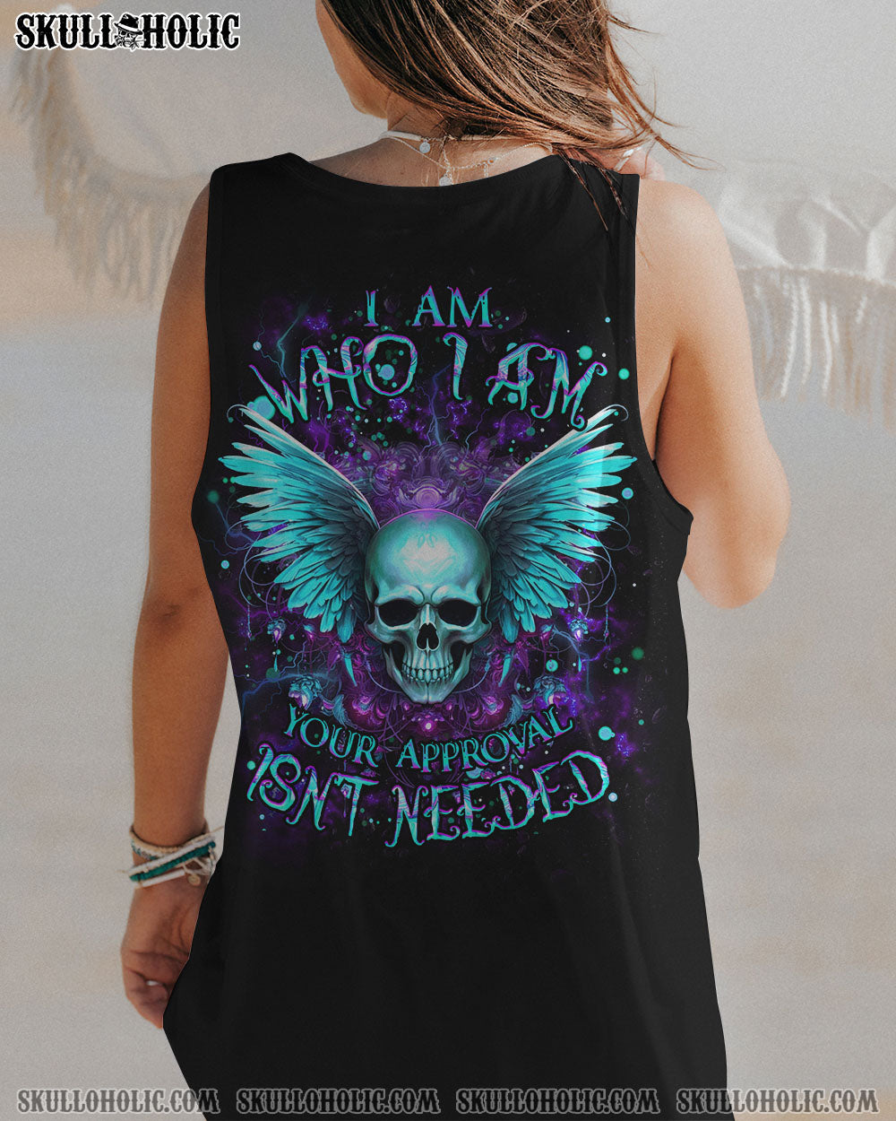 I AM WHO I AM YOUR APPROVAL ISN’T NEEDED ALL OVER PRINT – YHDU111231
