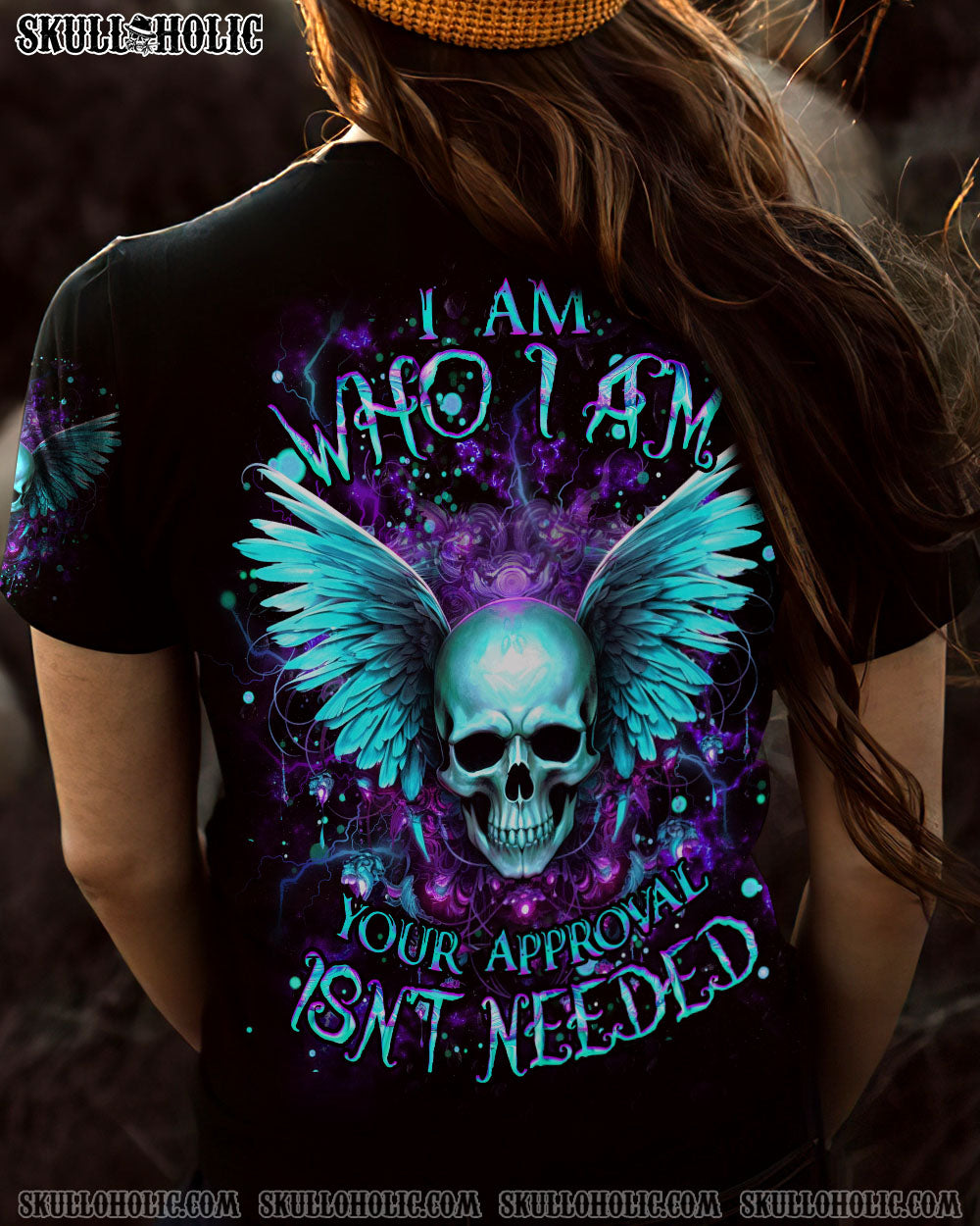 I AM WHO I AM YOUR APPROVAL ISN’T NEEDED ALL OVER PRINT – YHDU111231