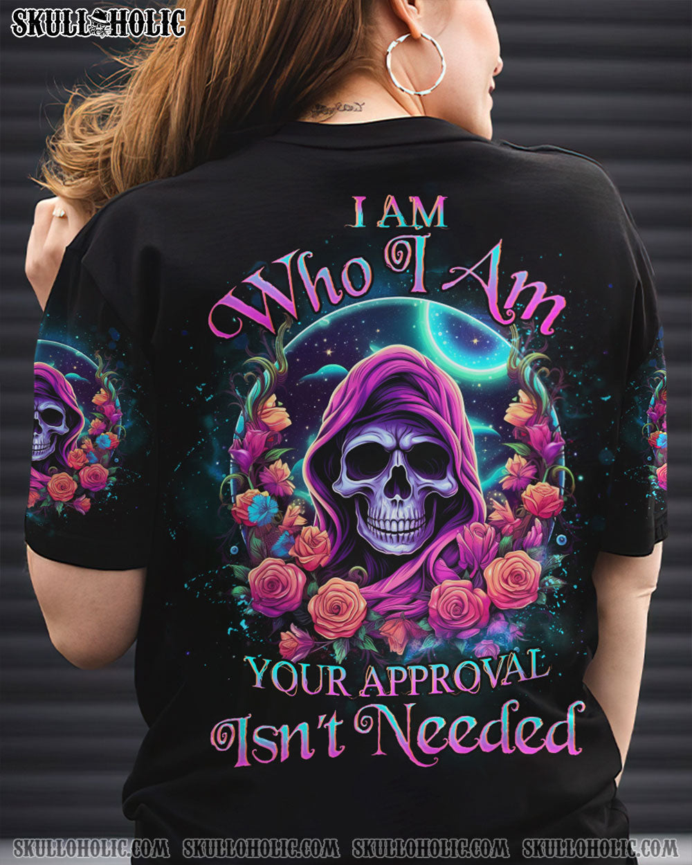 I AM WHO I AM YOUR APPROVAL ISN'T NEEDED ALL OVER PRINT - YHHG1605233