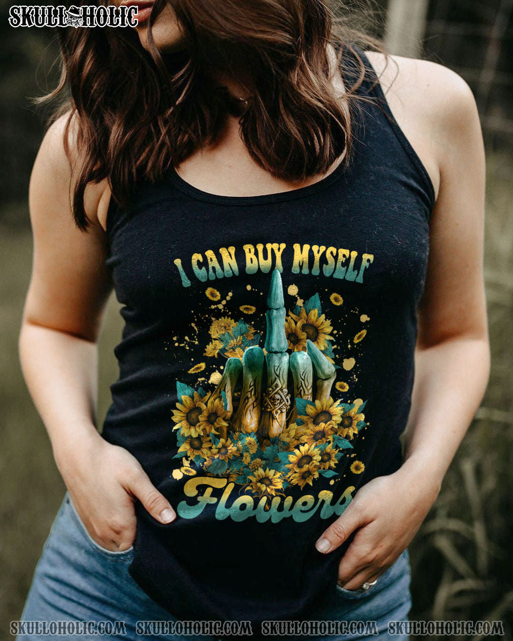 I CAN BUY MYSELF FLOWERS ALL OVER PRINT – TLNZ1603231