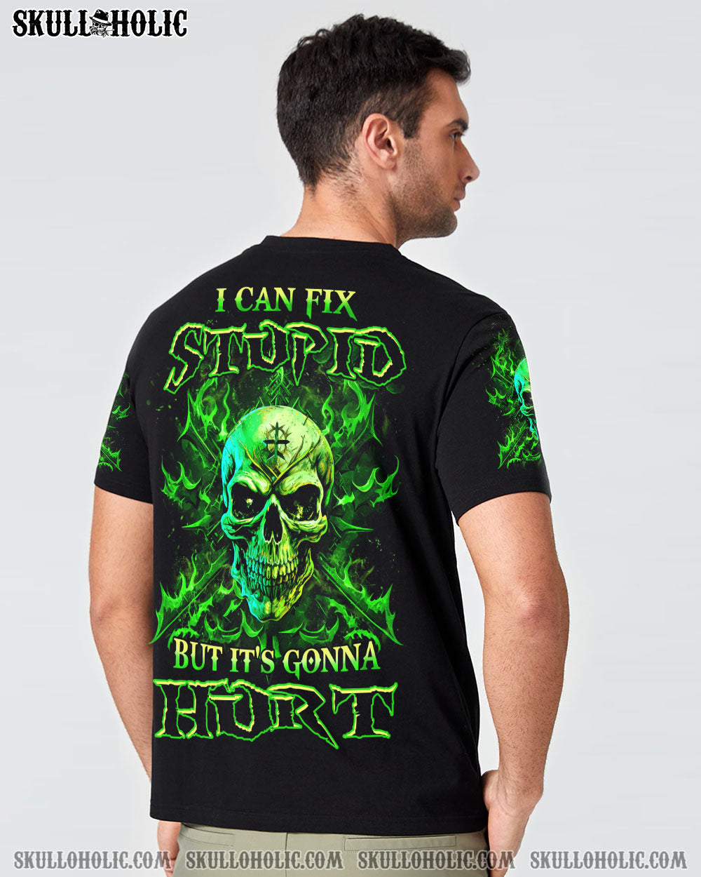 I CAN FIX STUPID BUT IT’S GONNA HURT ALL OVER PRINT – YHHN0908231