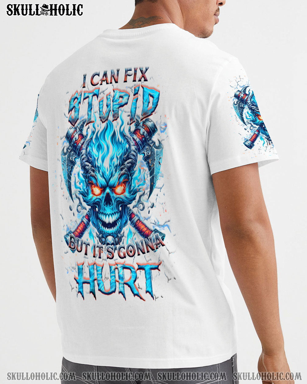 I CAN FIX STUPID BUT IT’S GONNA HURT ALL OVER PRINT – YHHN1704241