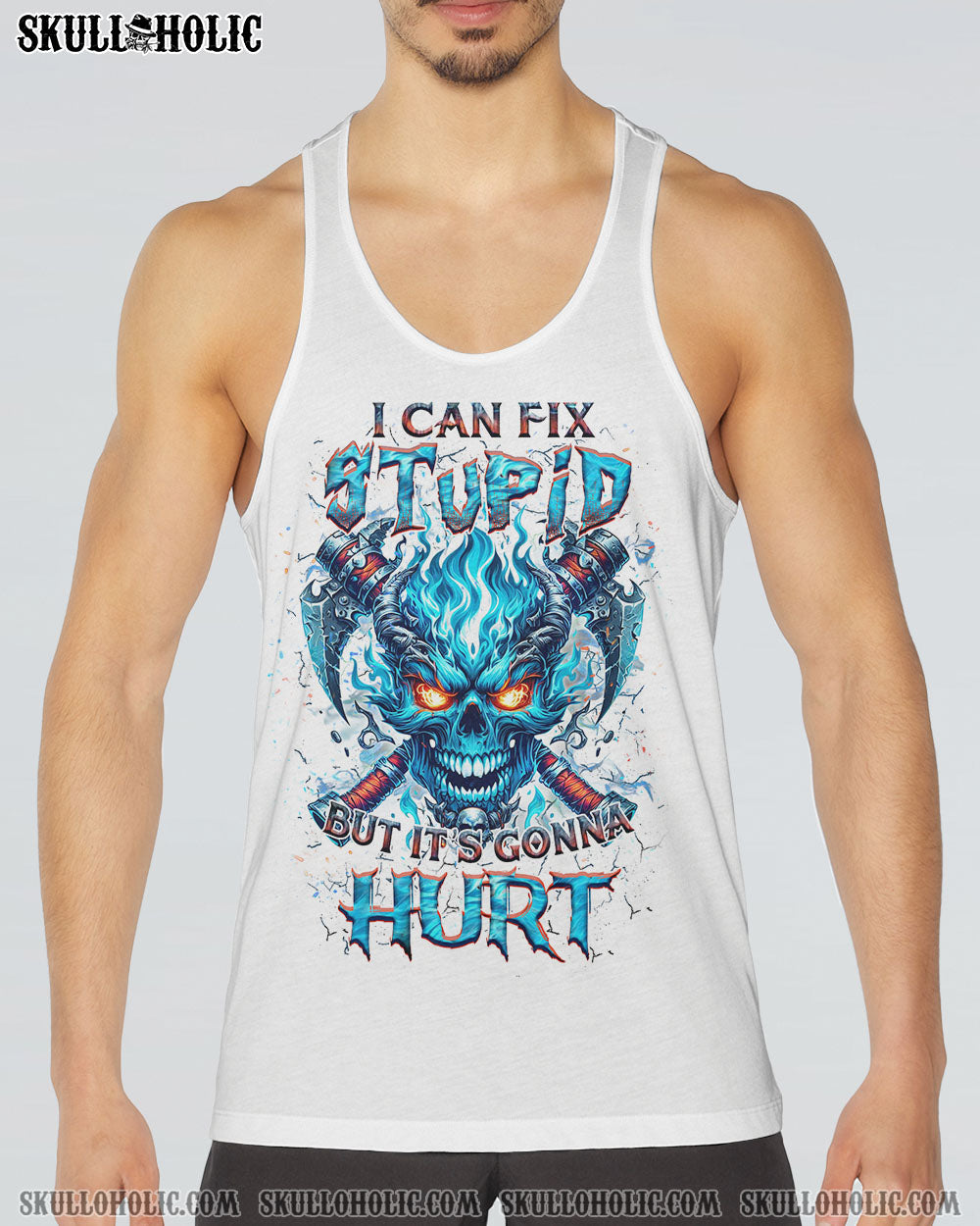 I CAN FIX STUPID BUT IT’S GONNA HURT ALL OVER PRINT – YHHN1704241