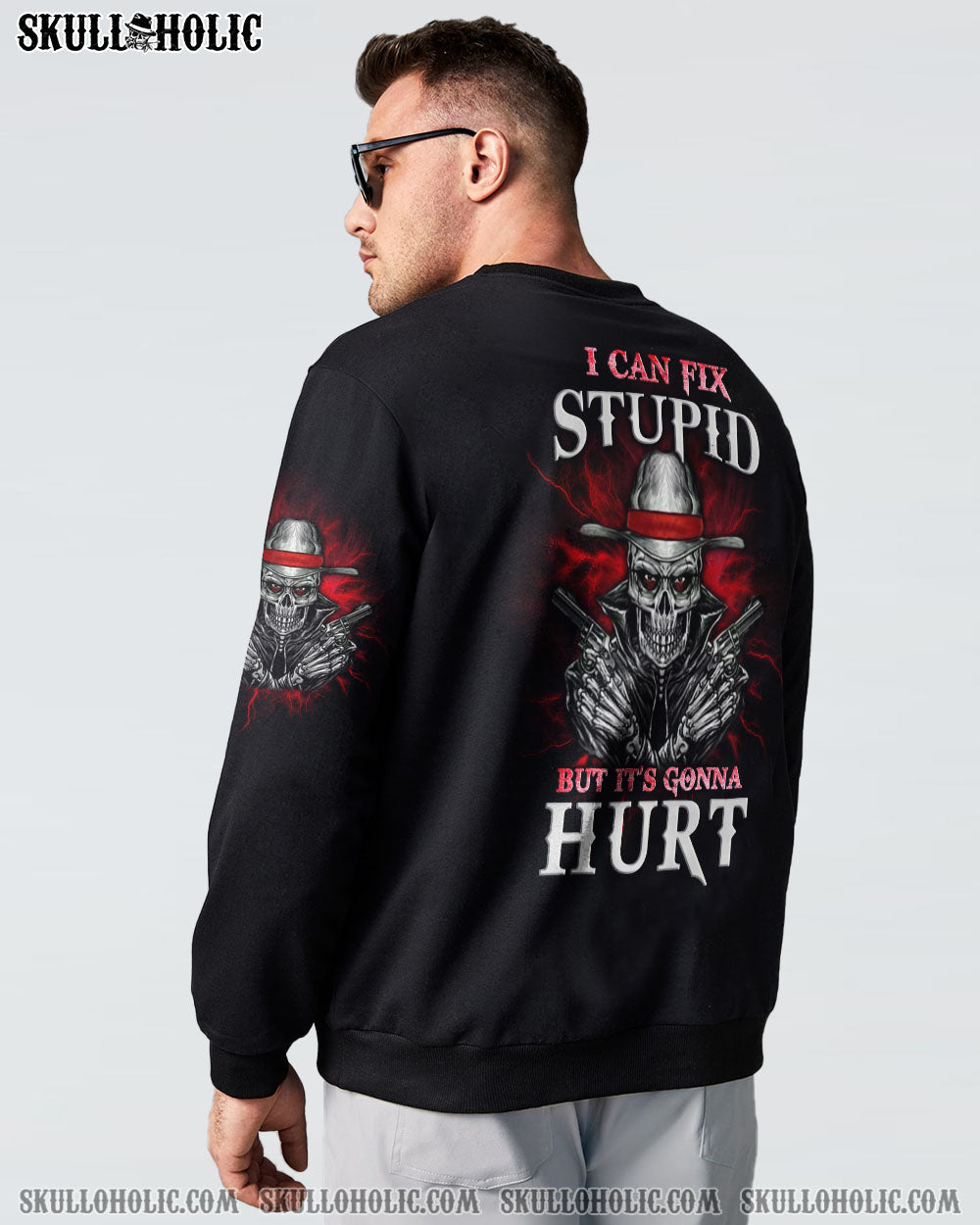 I CAN FIX STUPID BUT IT’S GONNA HURT ALL OVER PRINT – YHLN2312225