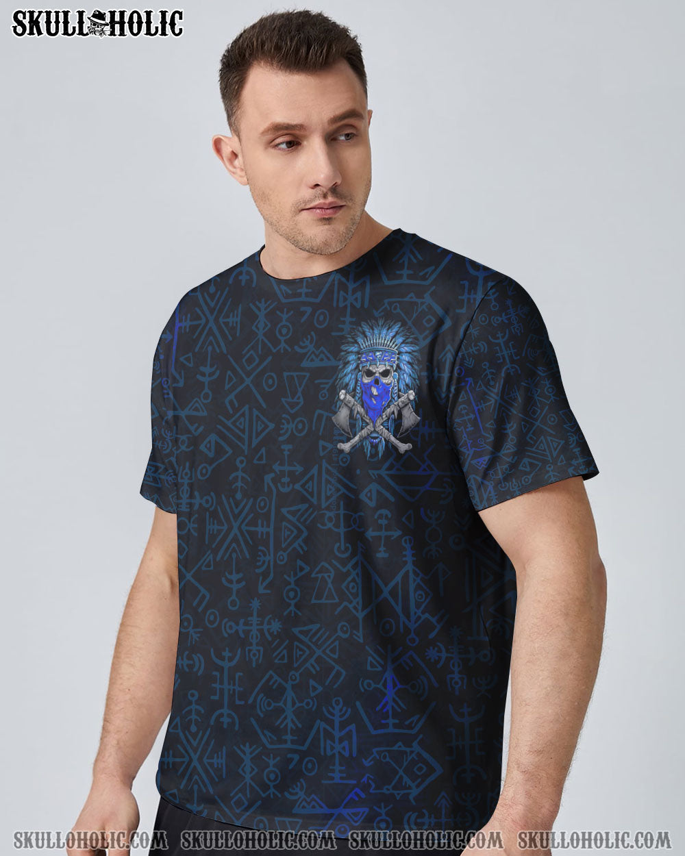 I CAN FIX STUPID NATIVE SKULL ALL OVER PRINT – TLTM3101234