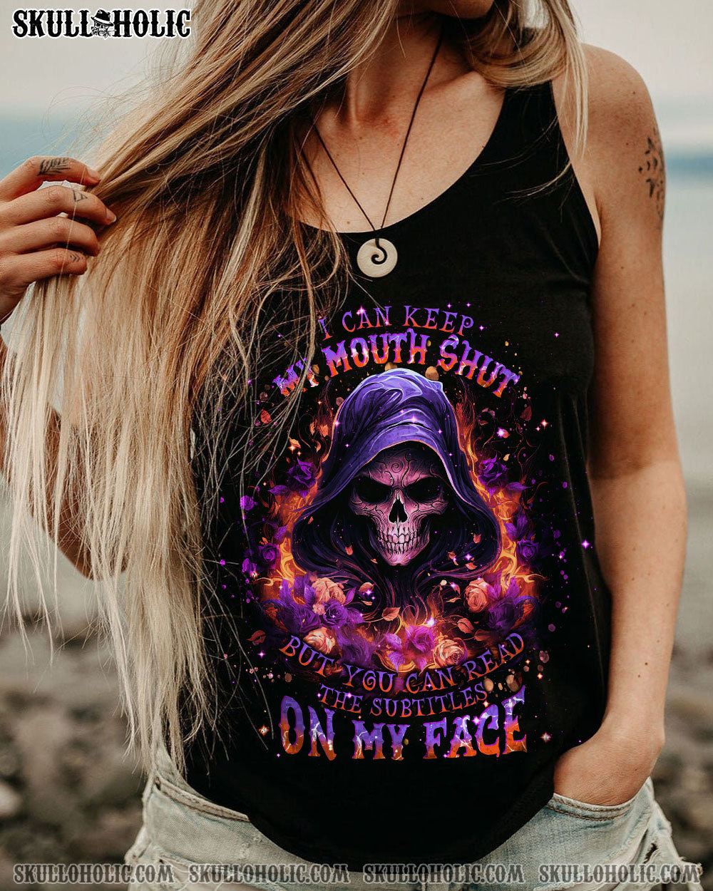 I CAN KEEP MY MOUTH SHUT SKULL ALL OVER PRINT – TLNT2301242