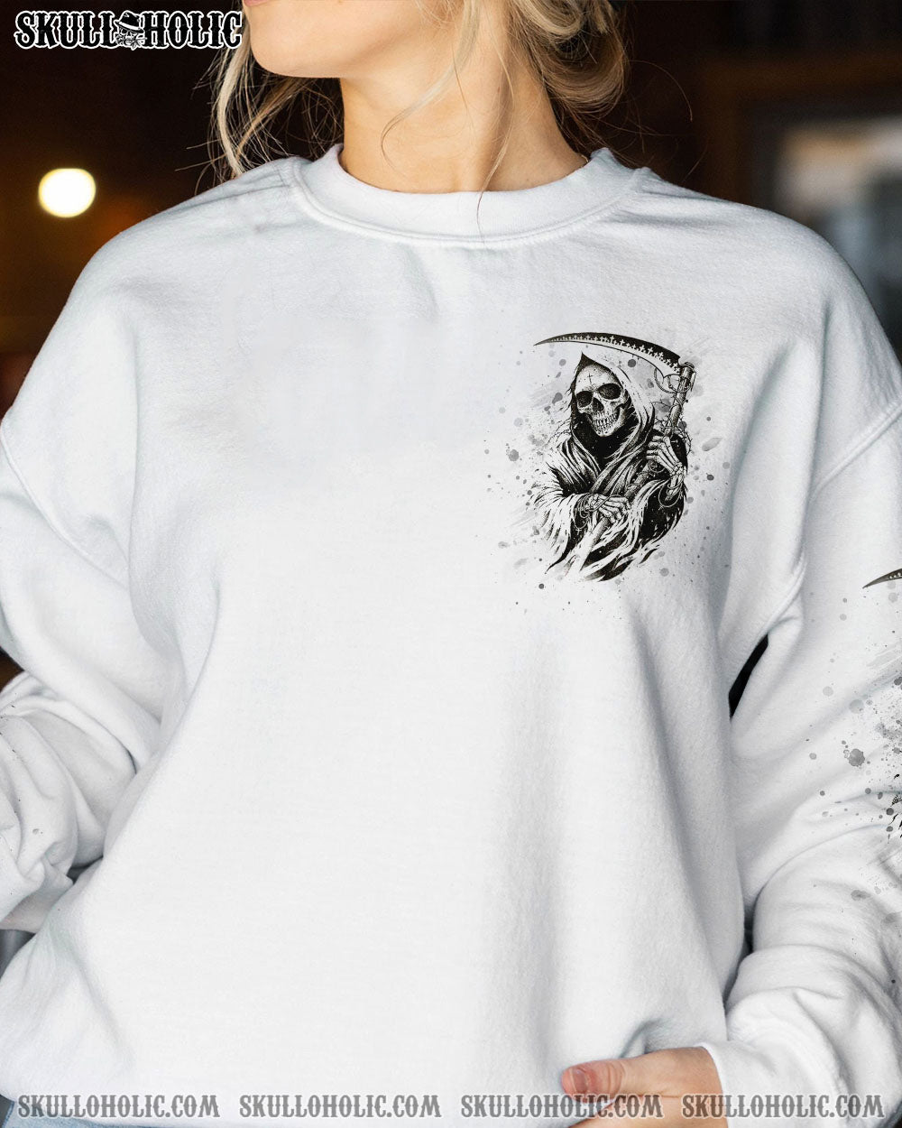 I CAN’T GO TO HELL REAPER SKULL ALL OVER PRINT – YHHG0507234