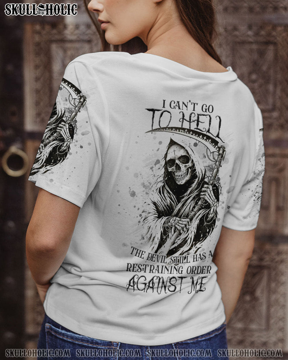 I CAN’T GO TO HELL REAPER SKULL ALL OVER PRINT – YHHG0507234