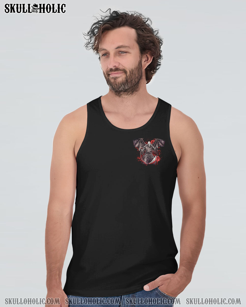 I CAN’T GO TO HELL REAPER SKULL ALL OVER PRINT – YHHN1301233