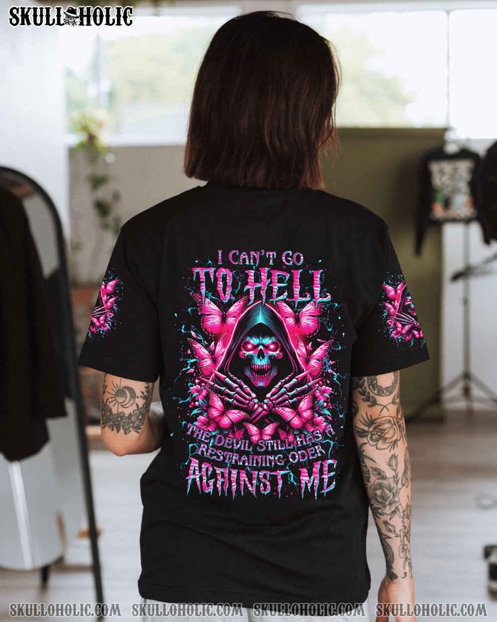 I CAN’T GO TO HELL SKULL REAPER ALL OVER PRINT – YHKD2204244