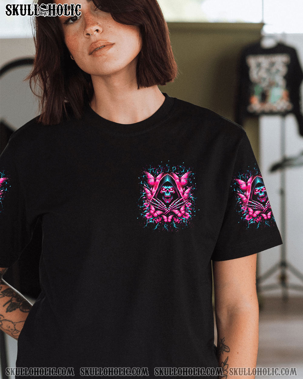 I CAN’T GO TO HELL SKULL REAPER ALL OVER PRINT – YHKD2204244