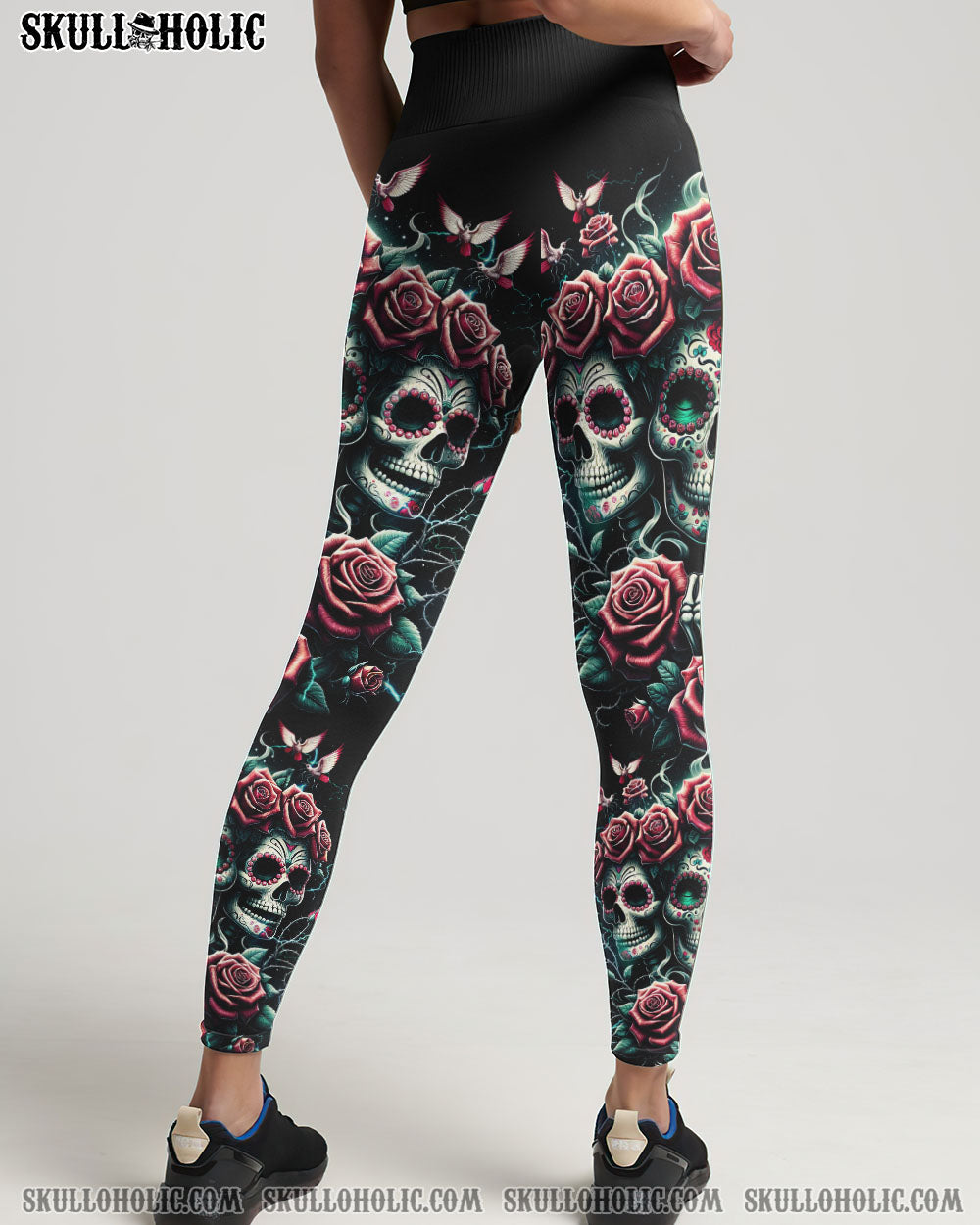 I CHECKED MY RECEIPT SKULL ROSE ALL OVER PRINT – TLNZ1011231