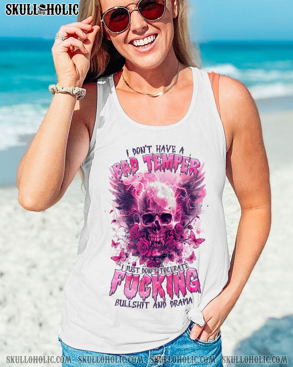 I DON’T HAVE A BAD TEMPER SKULL WINGS ALL OVER PRINT – TLTR2902241