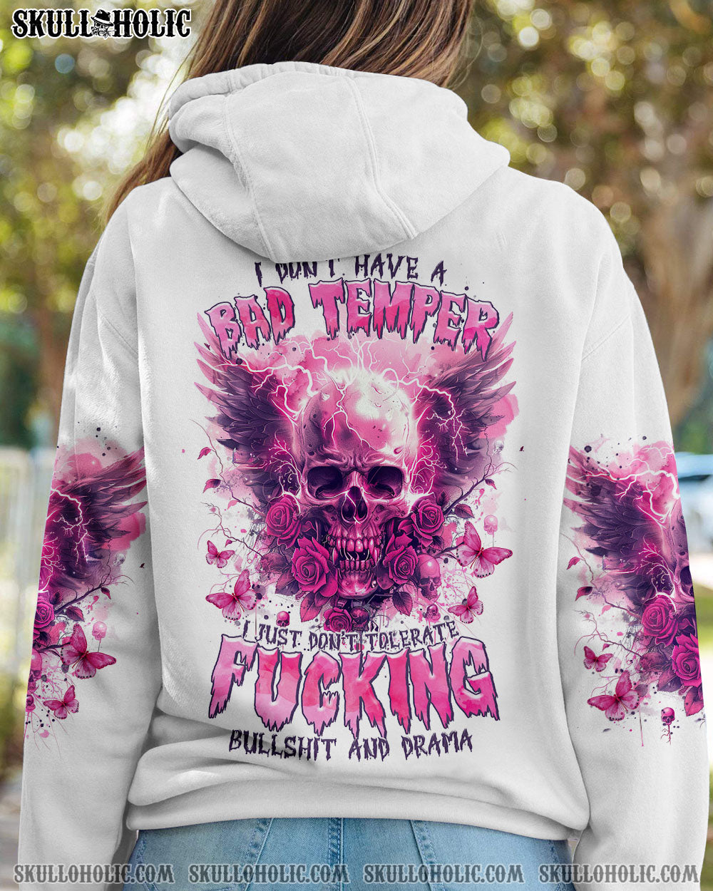 I DON’T HAVE A BAD TEMPER SKULL WINGS ALL OVER PRINT – TLTR2902241