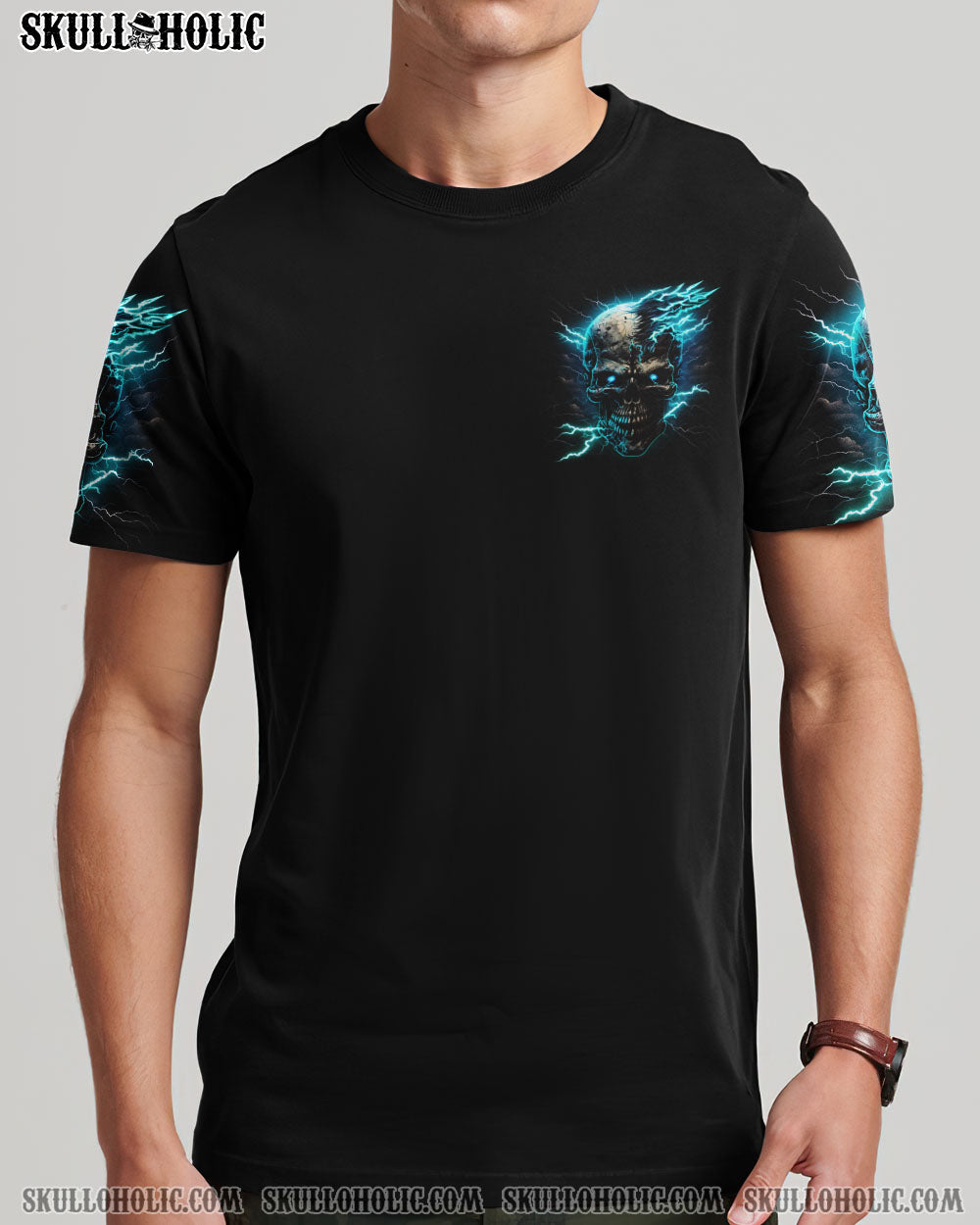 I DON’T HAVE A BAD TEMPER THUNDER SKULL ALL OVER PRINT – TLTW0404235