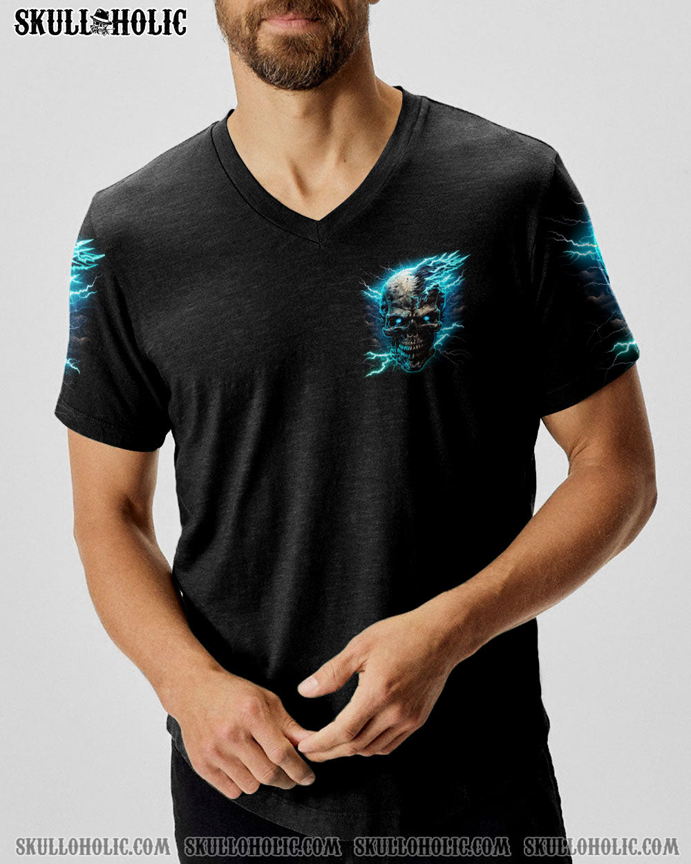 I DON’T HAVE A BAD TEMPER THUNDER SKULL ALL OVER PRINT – TLTW0404235