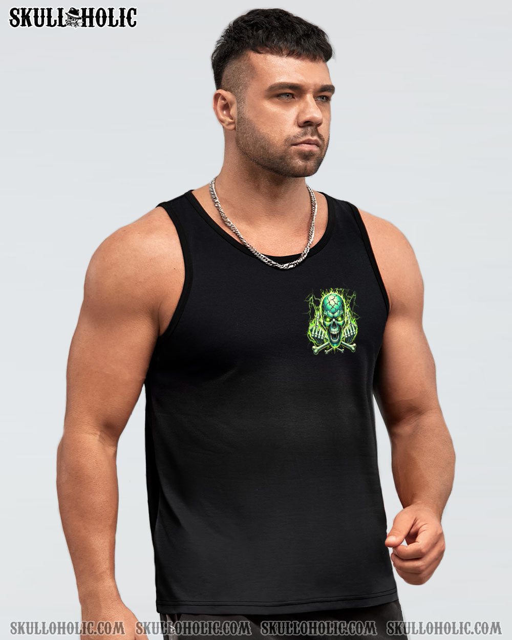 I DON’T NEED A MIDDLE FINGER SKULL ALL OVER PRINT – TYTM2806243