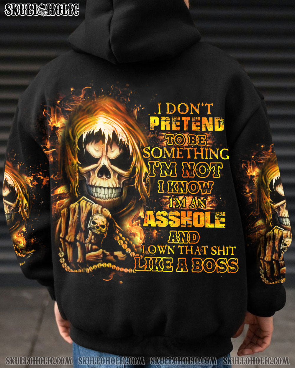 I DON'T PRETEND TO BE SOMETHING I'M NOT ALL OVER PRINT - YHHN2303233