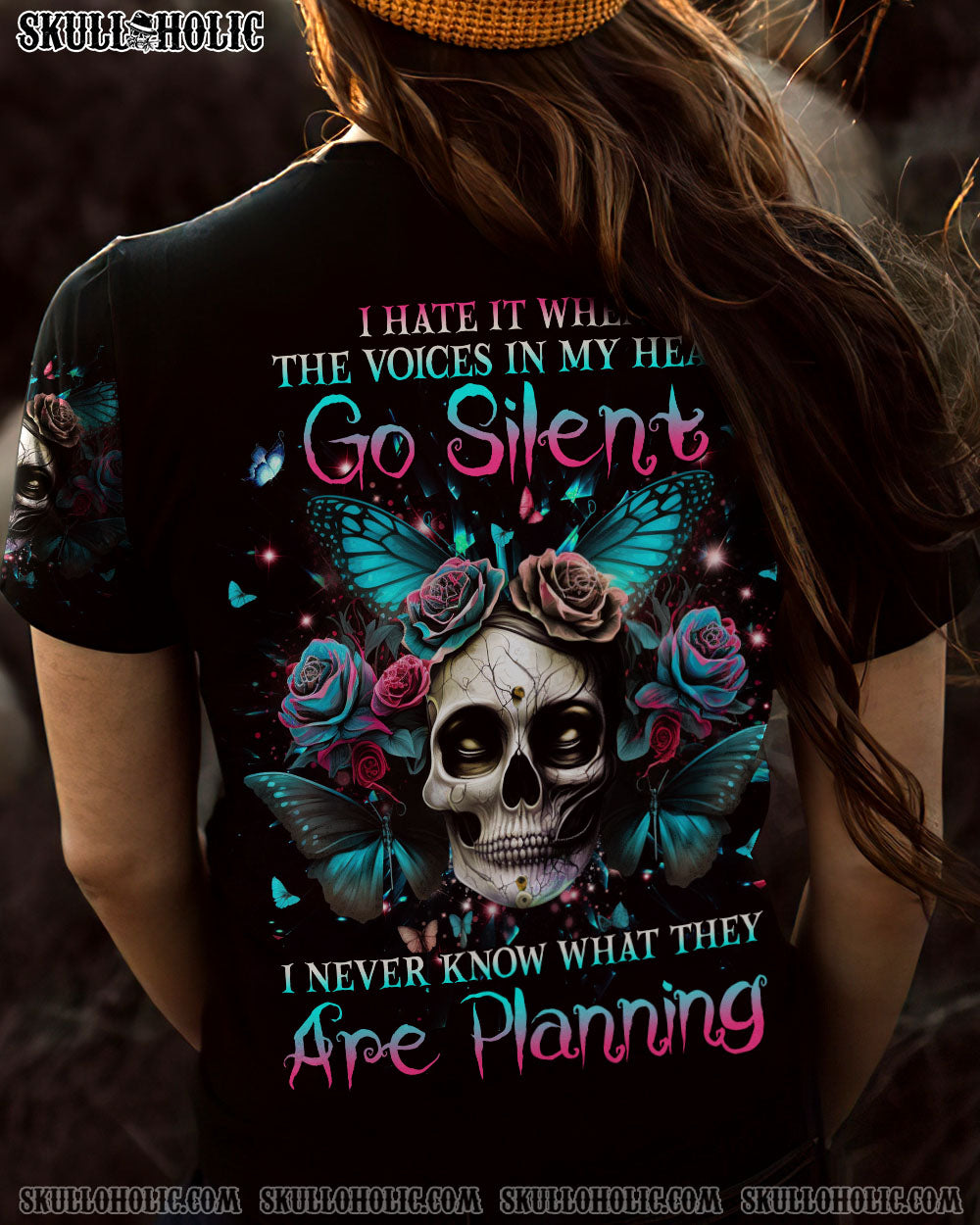 I HATE IT WHEN THE VOICES IN MY HEAD GO SILENT ALL OVER PRINT – YHHG1603231