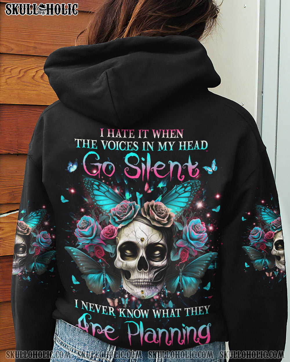 I HATE IT WHEN THE VOICES IN MY HEAD GO SILENT ALL OVER PRINT – YHHG1603231