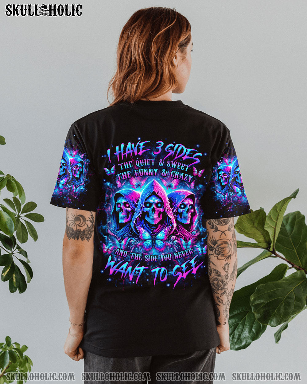 I HAVE 3 SIDES 3 SKULLS ALL OVER PRINT – YHHG0805244