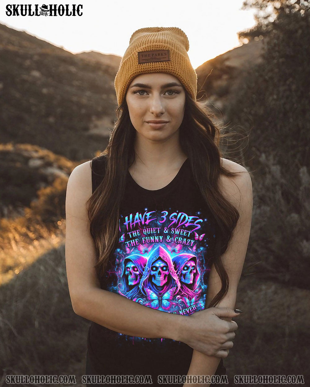 I HAVE 3 SIDES 3 SKULLS ALL OVER PRINT – YHHG0805244