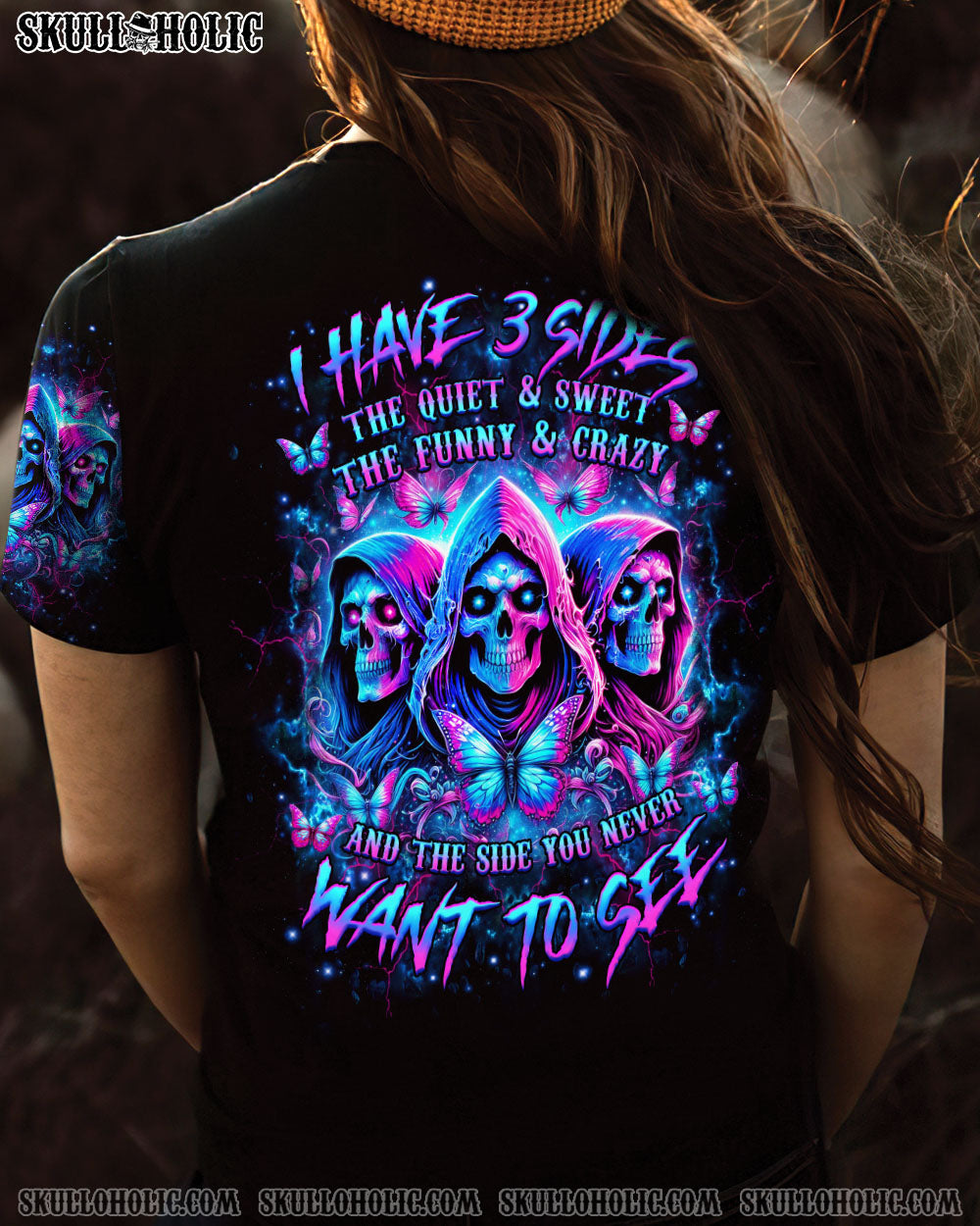 I HAVE 3 SIDES 3 SKULLS ALL OVER PRINT – YHHG0805244