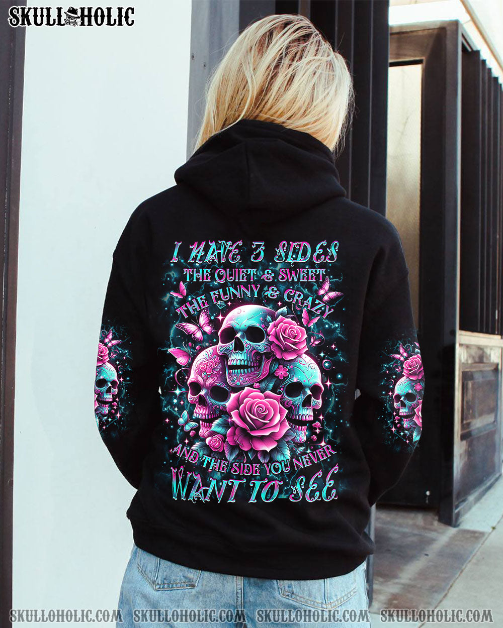 I HAVE 3 SIDES 3 SKULLS ALL OVER PRINT – YHKD0705244