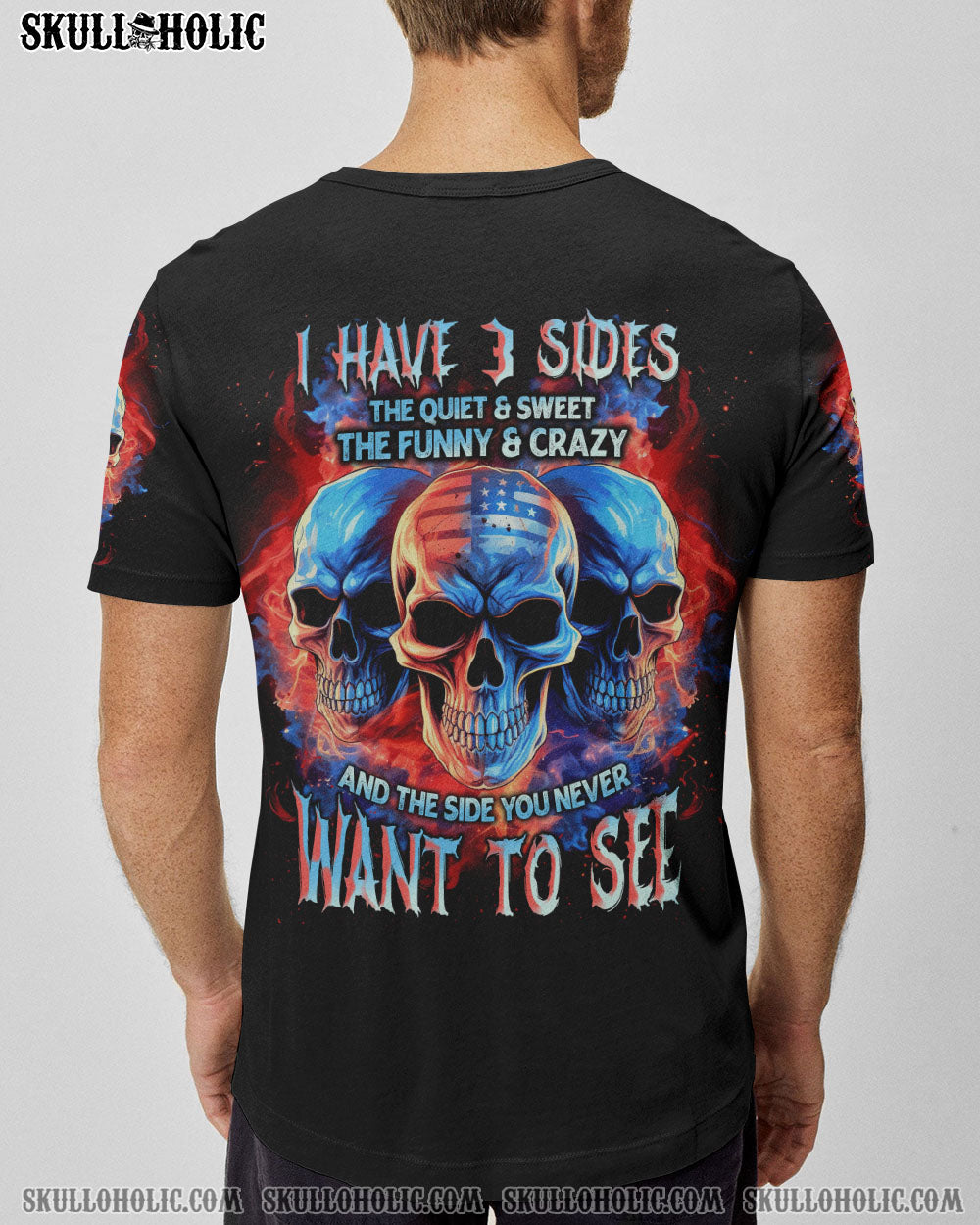 I HAVE 3 SIDES 3 SKULLS FLAG ALL OVER PRINT – TLNT0906234