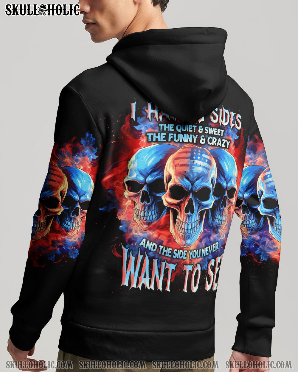 I HAVE 3 SIDES 3 SKULLS FLAG ALL OVER PRINT – TLNT0906234