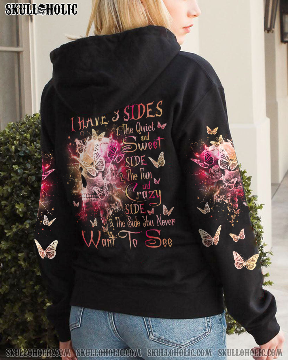 I HAVE 3 SIDES BUTTERFLY SKULL ALL OVER PRINT – TLNO1712221