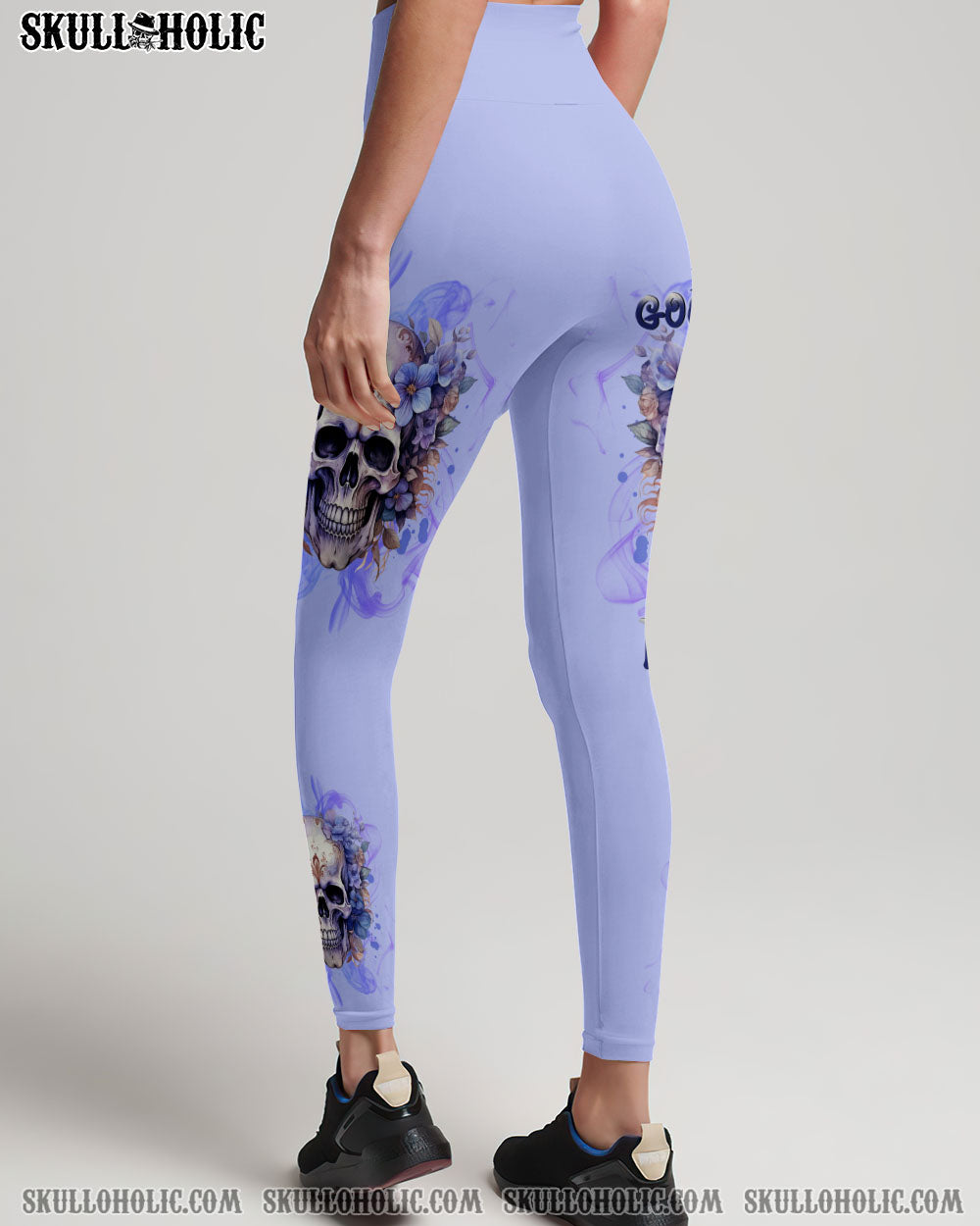 I HAVE A GOOD HEART SKULL FLORAL ALL OVER PRINT – TLNT2109234