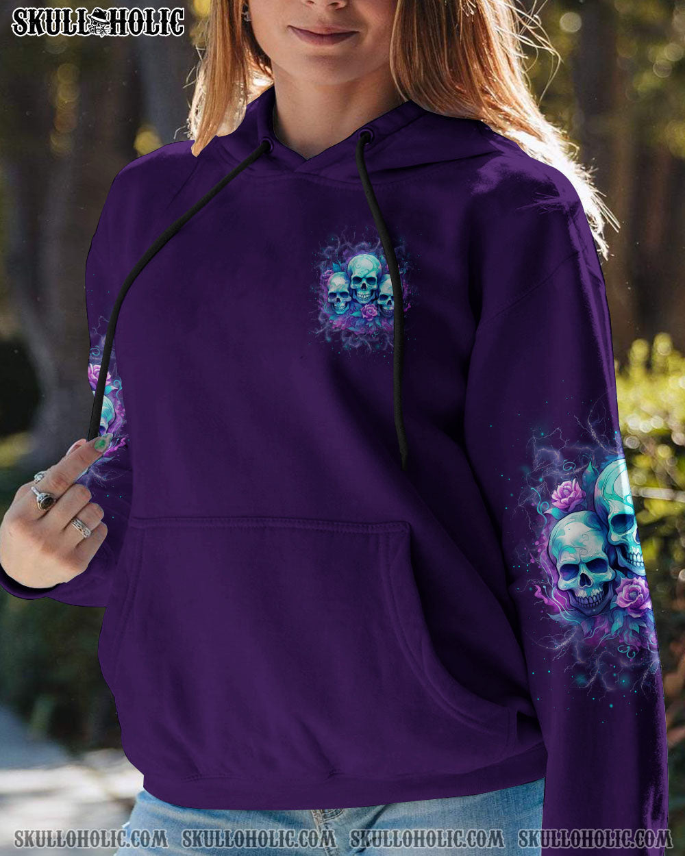 I HAVE THREE SIDES SKULL ALL OVER PRINT – YHLH1010231