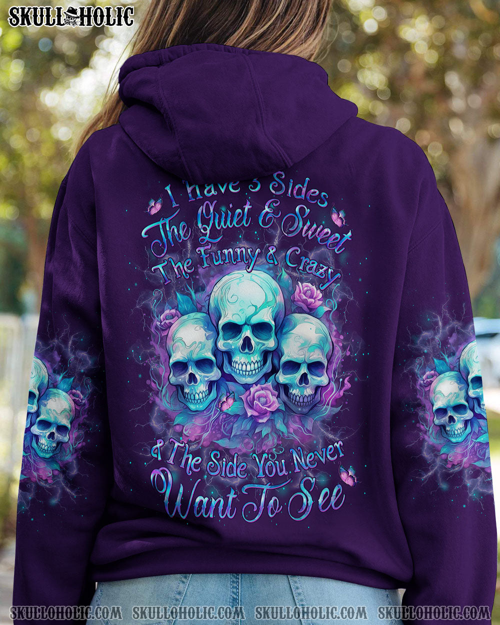 I HAVE THREE SIDES SKULL ALL OVER PRINT – YHLH1010231