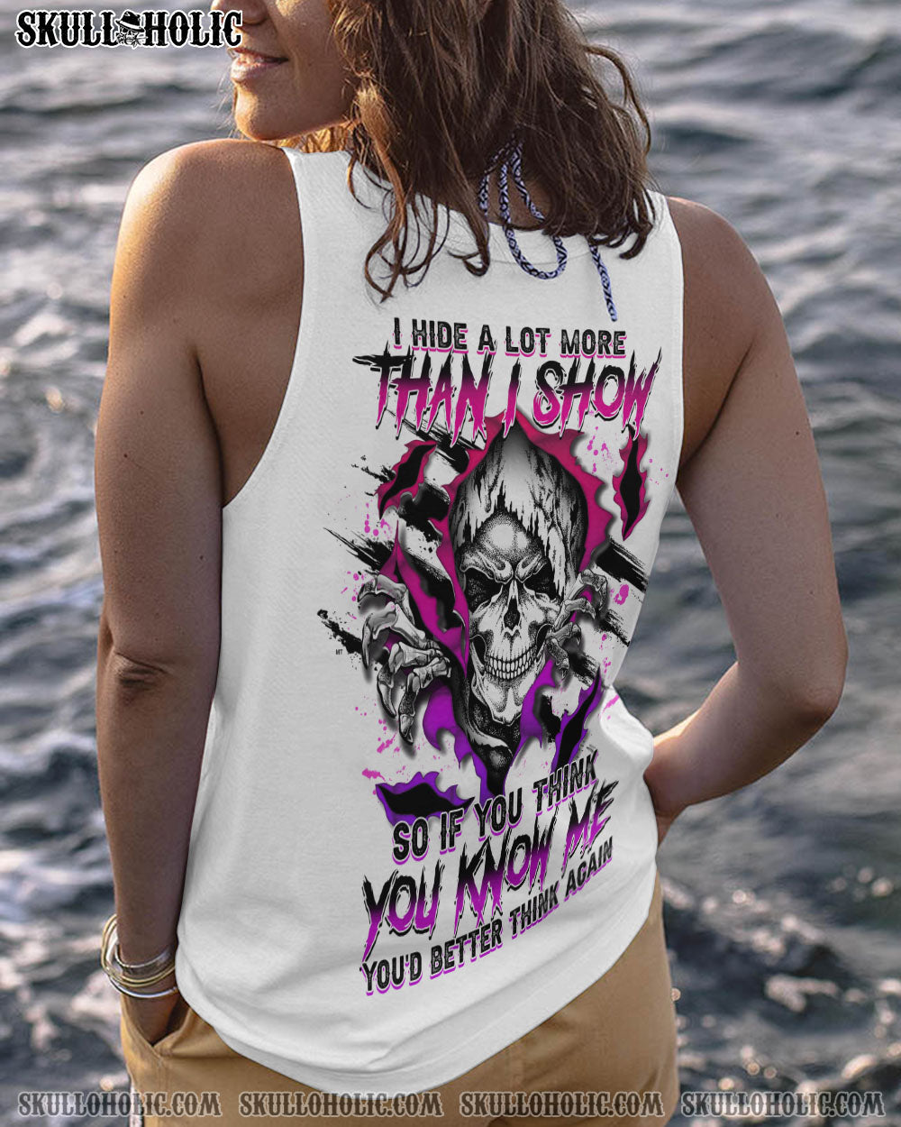 I HIDE A LOT MORE THAN I SHOW REAPER SCRATCH ALL OVER PRINT – TLTM0202231