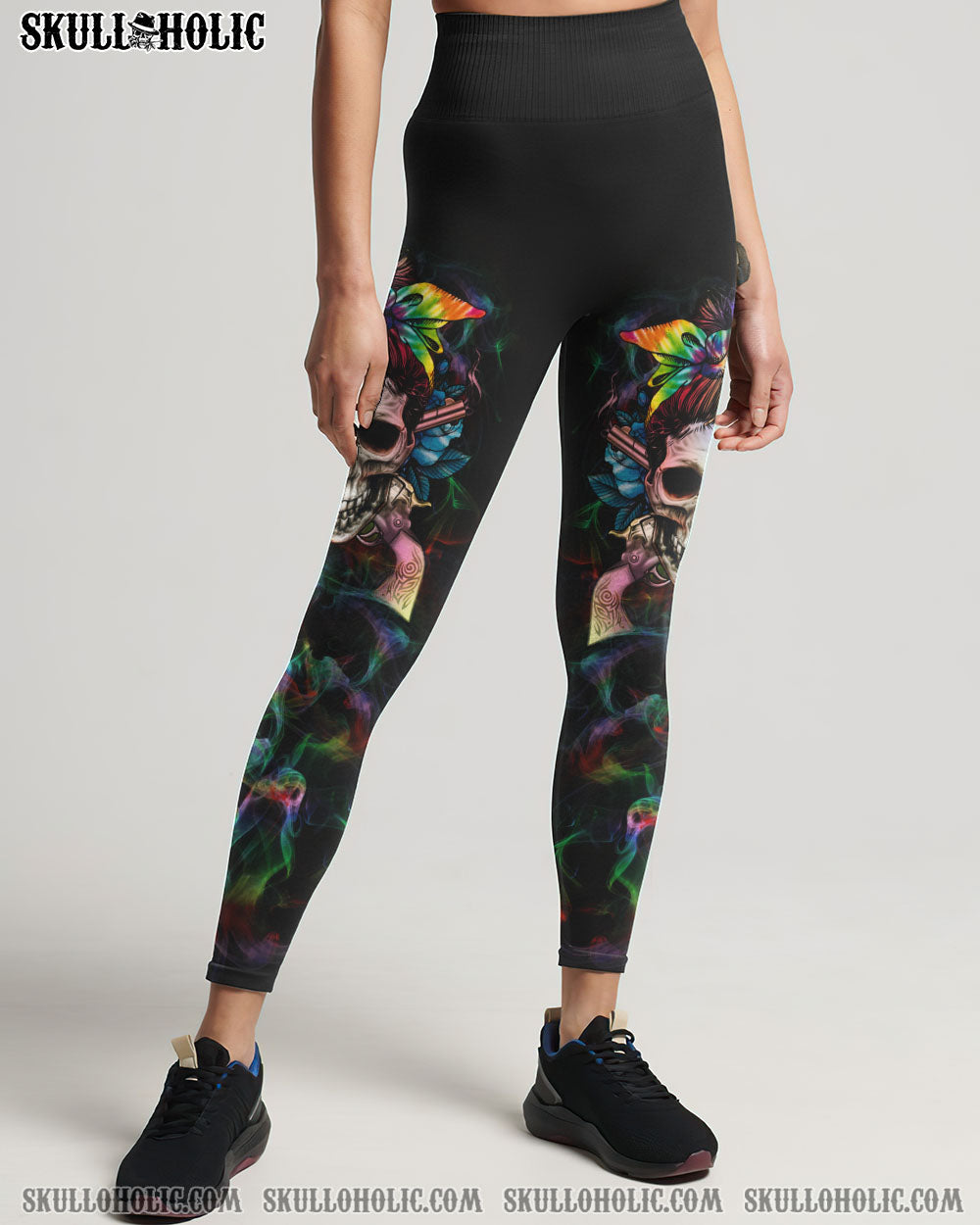 I KNOW HOW TO LOAD TIE DYE SKULL ALL OVER PRINT – YHHG0203233