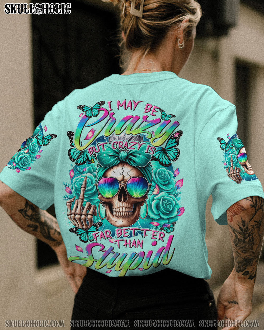 I MAY BE CRAZY BUT CRAZY ALL OVER PRINT – TYTD0705243